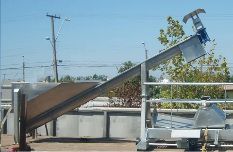 Clasificador de arena de la Planta Coya