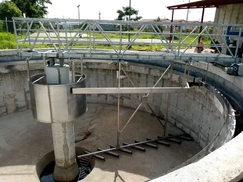 Puente sedimentador de la PTAR Santa Lucía, Panamá