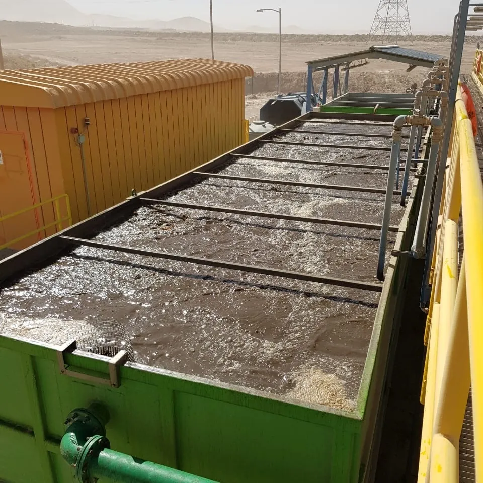 Reactores biológicos fabricados por JTP en operación