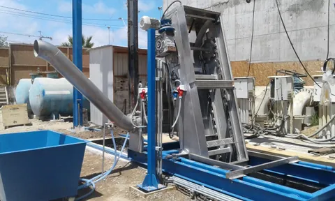 Puesta en marcha de la reja automática de desbaste de la Planta elevadora Coquimbo