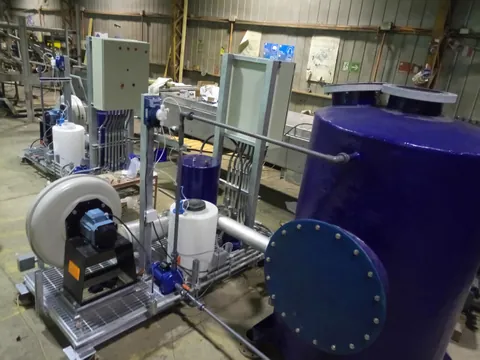 Biofiltro fabricado por JTP para la PTAS Arequipa, Perú